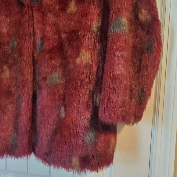 OVERSIZED FAUX FUR COAT - Picture 5 of 5